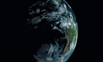 HTML5 3D旋转地球canvas动画特效