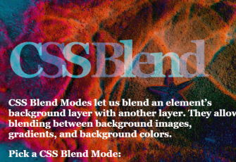 css bendmode 叠加效果，类似ps的图层叠加模式